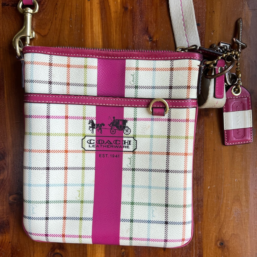Coach Heritage Swingpack Crossbody Bag